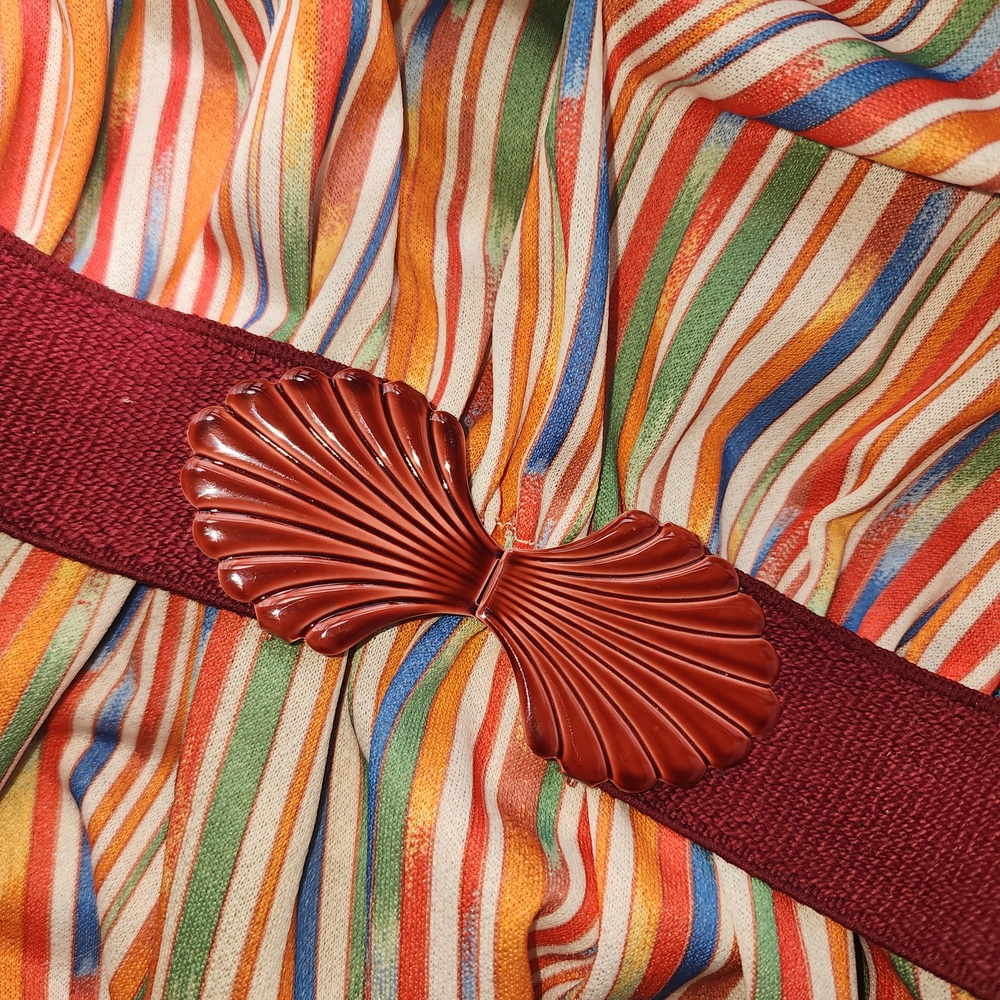 FINAL PRICE DROP! Burgundy Belt